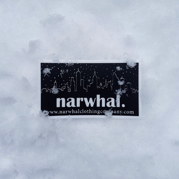 The Black Winter Sticker