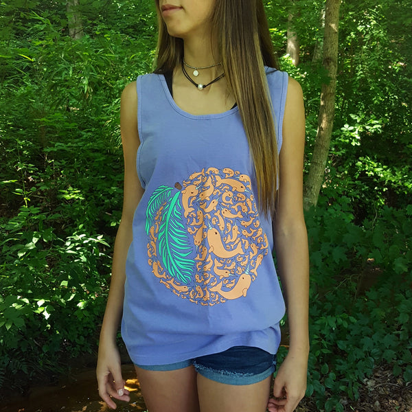 The Peach Tank (Violet)